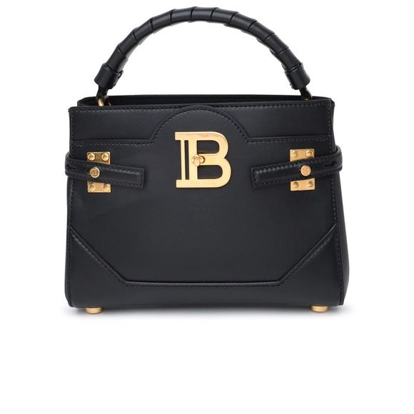 BALMAIN Handbags - BALMAIN Bbuzz 22 Black Leather Bag